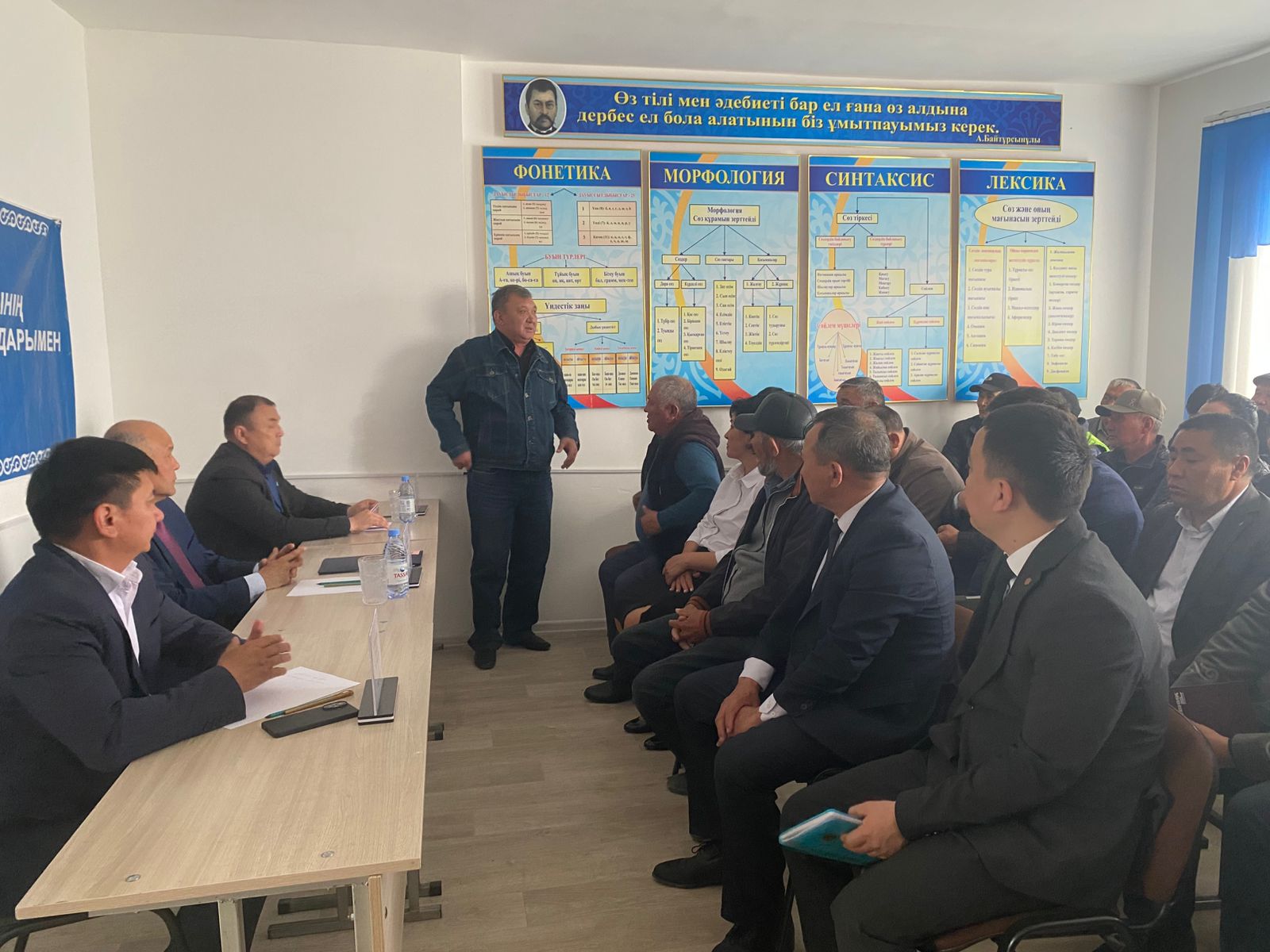 Ермек Карентаев Күшаман ауылының тұрғындарымен кездесу өткізді