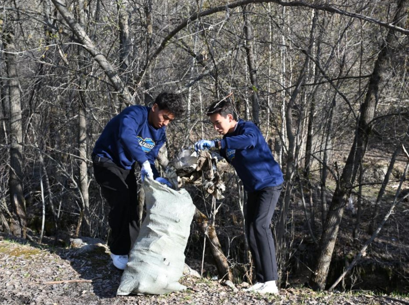 Жетісуда «Таза Қазақстан» жалпыұлттық идеологиясы аясында «Eco Spring Action» экологиялық акциясы өтті