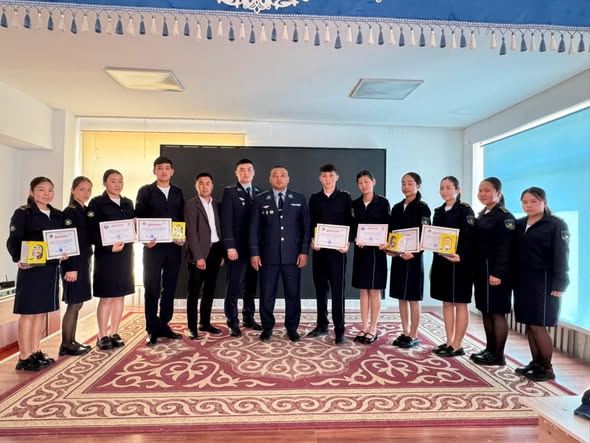 Қызылордада жас сақшылар зияткерлік сайыста сынға түсті