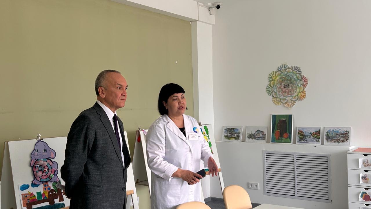 ҚММ «Қамқорлық» қызмет көрсету орталығына жұмыс сапары