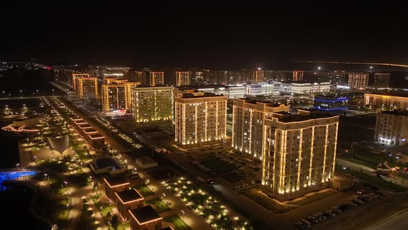 ТҮНГІ ҚАЛА КӨРКІН АРТТЫРАТЫН ЖАРЫҚТАНДЫРУ ЖҮЙЕСІ ІСКЕ ҚОСЫЛУДА