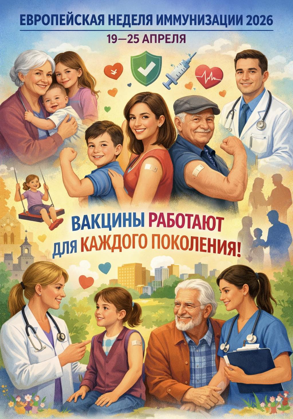📌 Европейская неделя иммунизации 2026 года