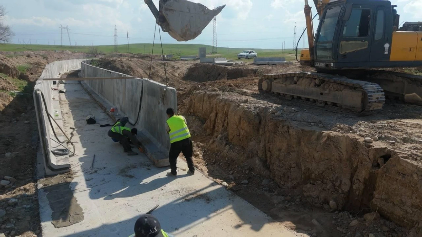 Реконструкция магистрального канала длиной 9,2 км ведется в Жамбылской области