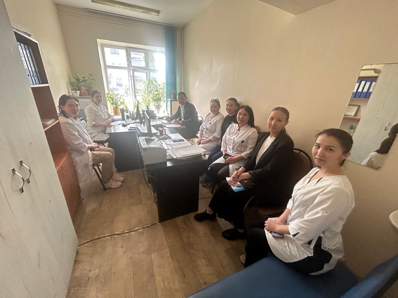 ШЖҚ КМК “Іле аудандық ауруханасының “дәрігерлері мен Алматы облысы бойынша №1 медициналық әлеуметтік сараптама бөлімі бірлесіп, семинар-кеңес өткізді