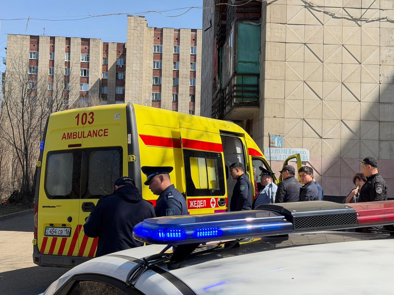 Өскеменде полицейлер қайғылы жағдайдың алдын алды