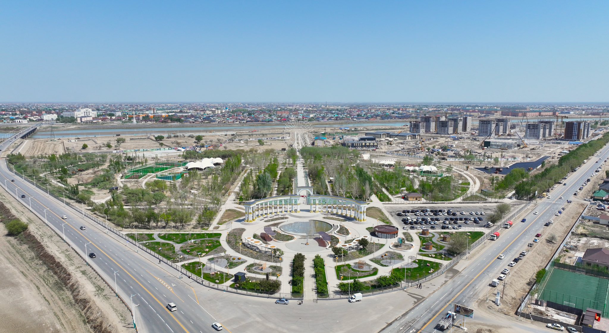 В Кызылорде началось строительство нового драм театра