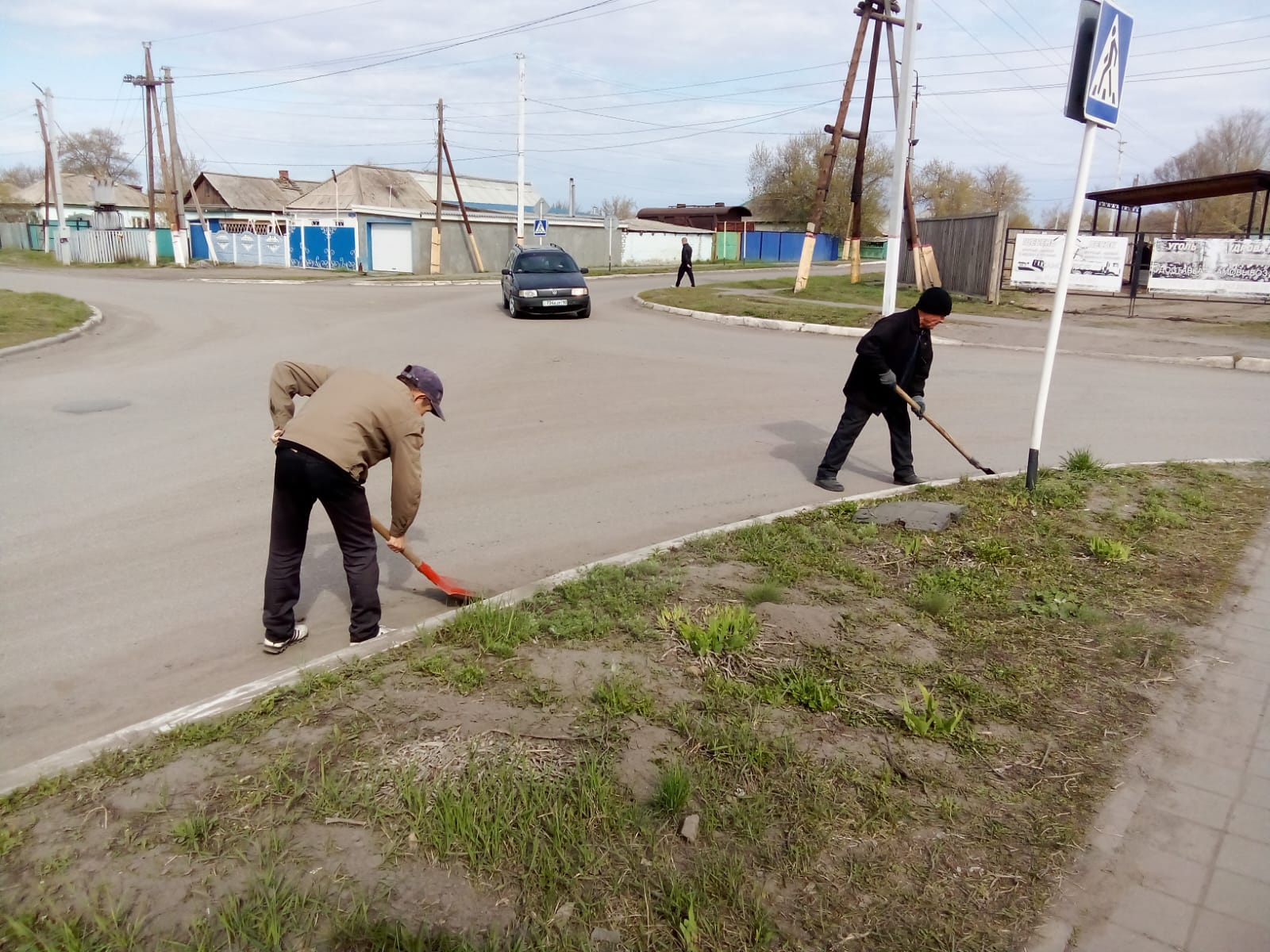 Негізгі көшені тазарту