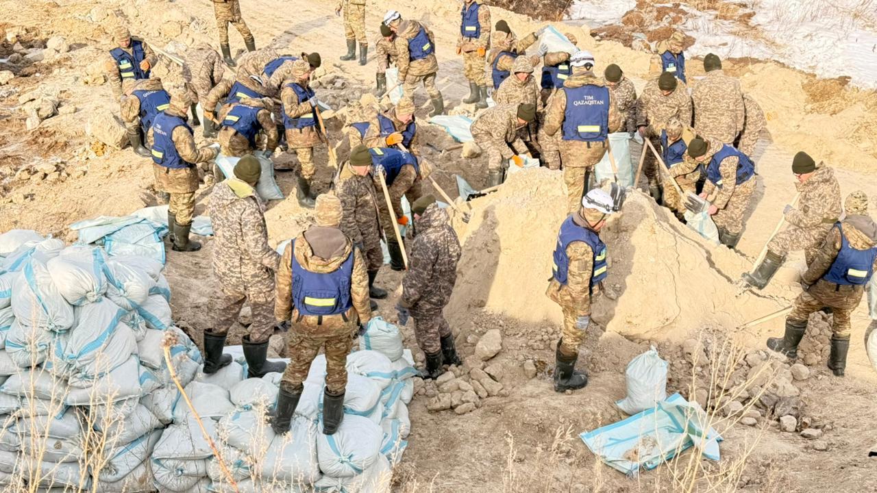 Паводковая ситуация в Казахстане стабилизируется и остается на контроле