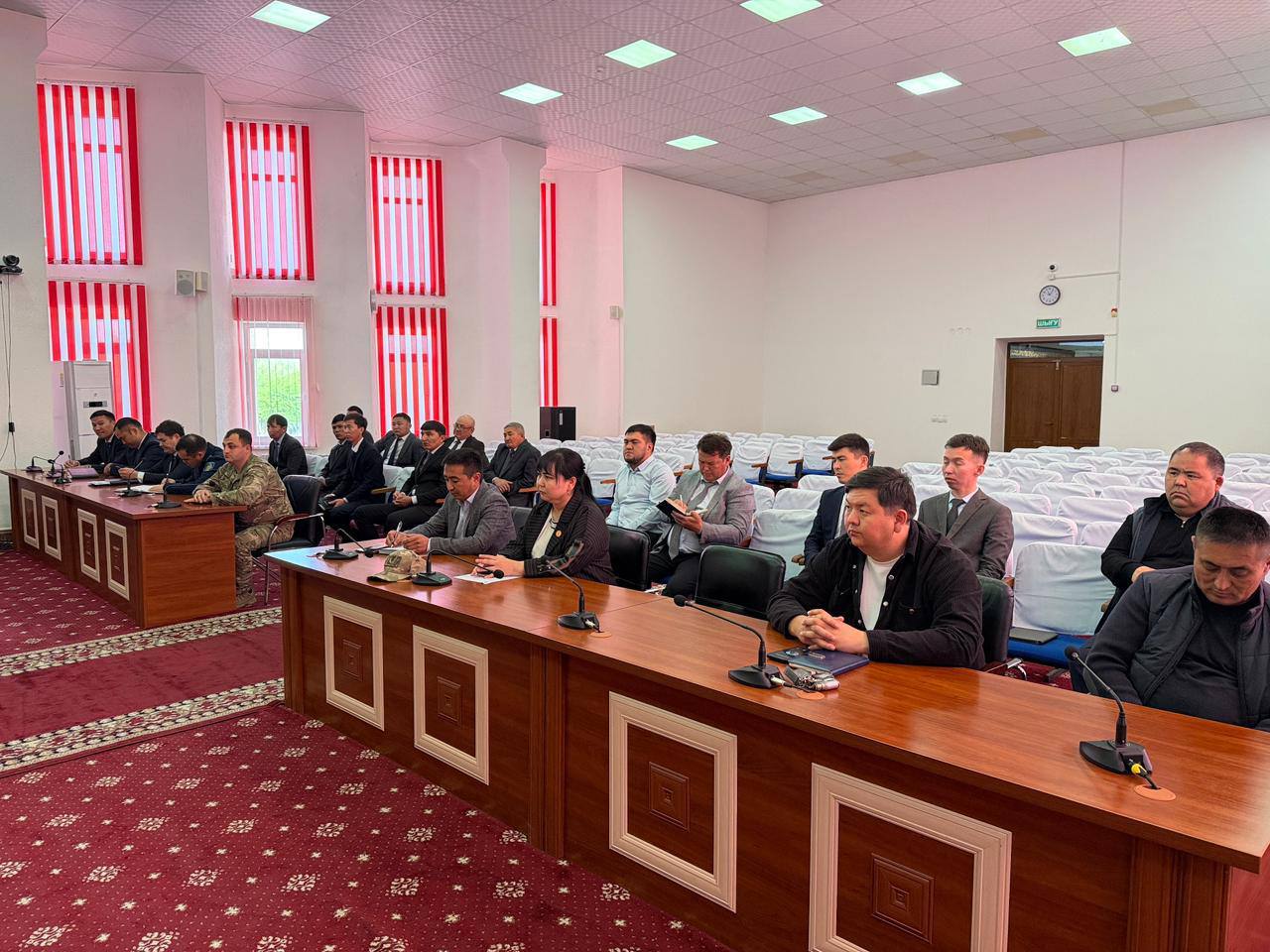 Сарысу ауданында дөңгелек үстел өтті