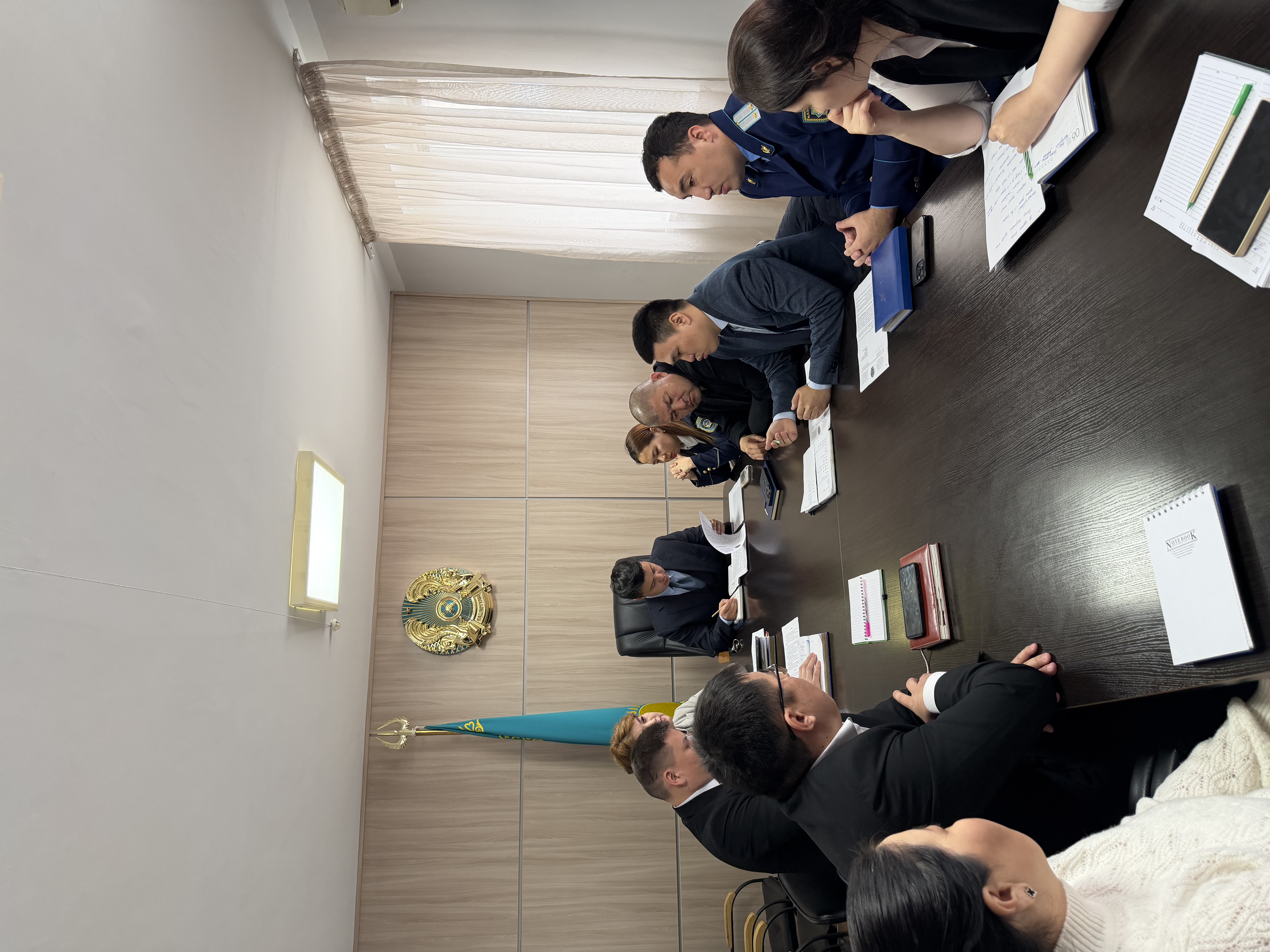 «Заң мен тәртіп» қағидатын ілгерілету аясында дөңгелек үстел ұйымдастырылды