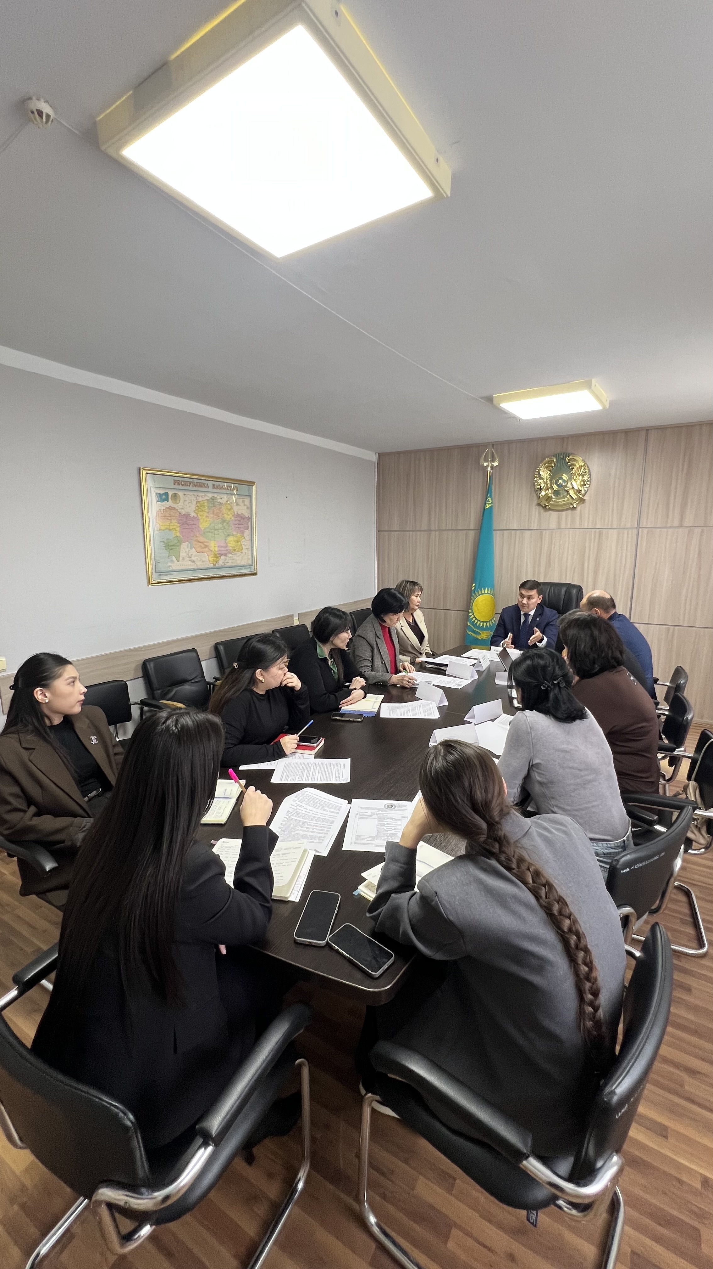 «Заң мен тәртіп» идеологиясы аясында жекеше нотариустардың қатысуымен дөңгелек үстел өткізілді