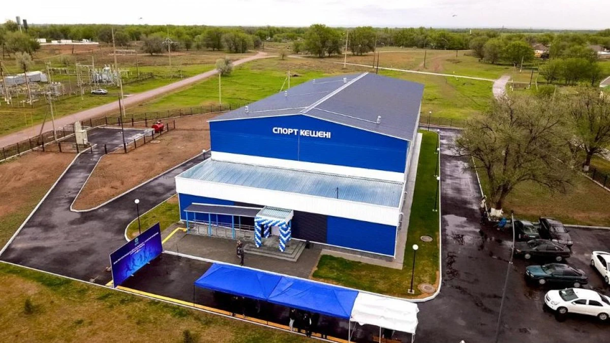 Шу ауданында жаңа спорт кешені ашылды