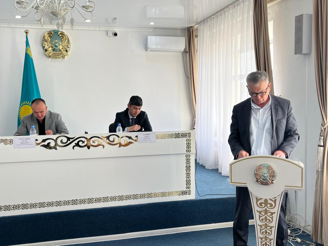 Аудандық Қоғамдық кеңесінің кезекті отырысы өткізілді