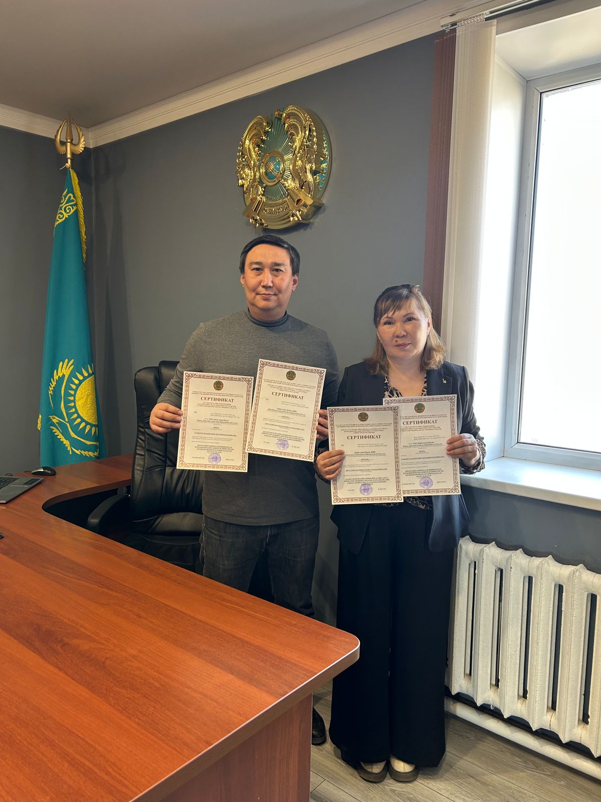 «Халык Арзан Фарм» ЖШС төрт дәріханасы GPP стандартына сәйкестік сертификаттарын алды