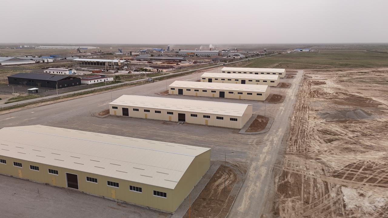 ТҮРКІСТАНДА 600 ЖҰМЫС ОРНЫН ҚАМТИТЫН ӨНДІРІСТІК ПАРК ҚҰРЫЛЫСЫ ЖҮРІП ЖАТЫР