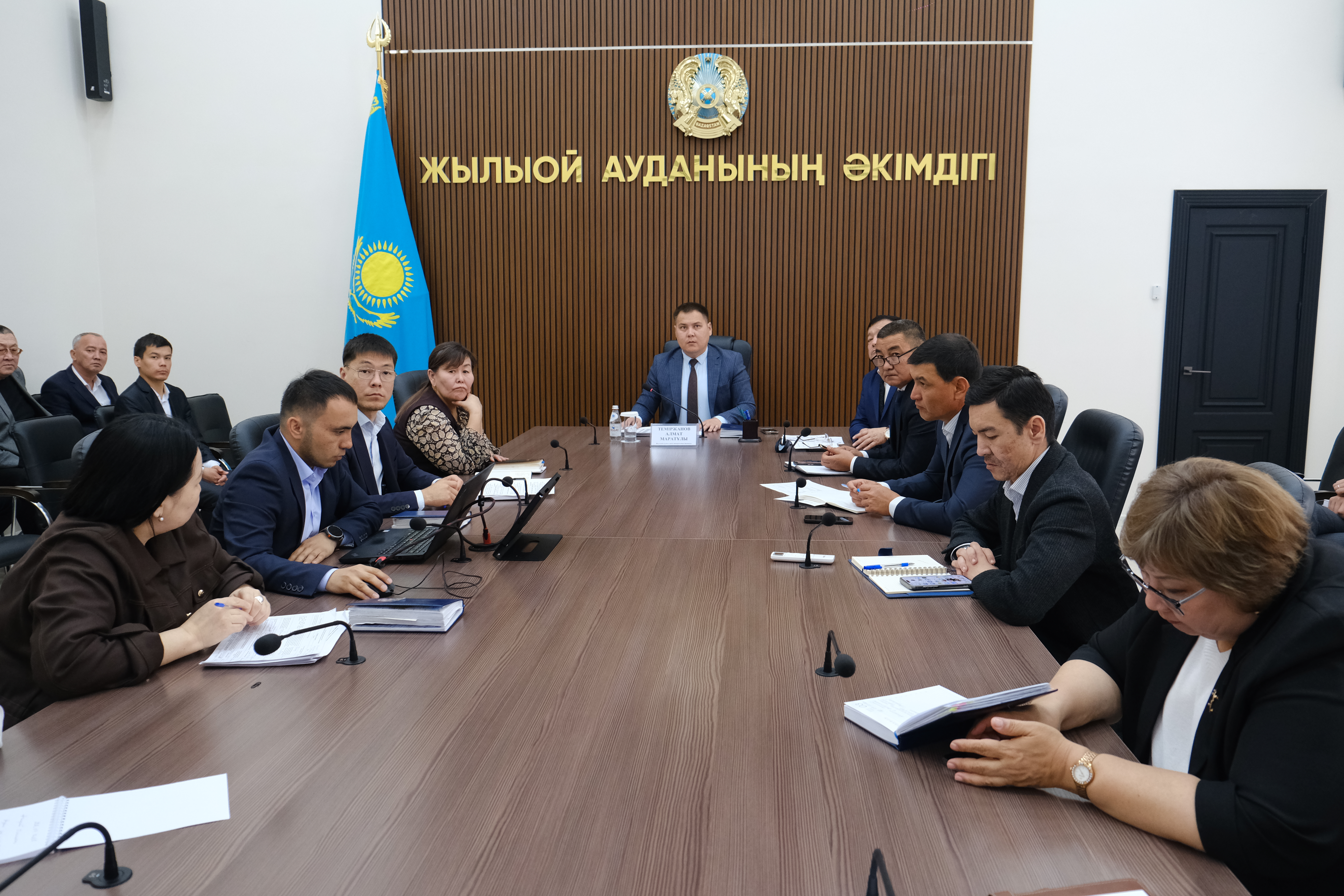 Бүгін аудан әкімдігінде аппараттық мәжіліс өтті