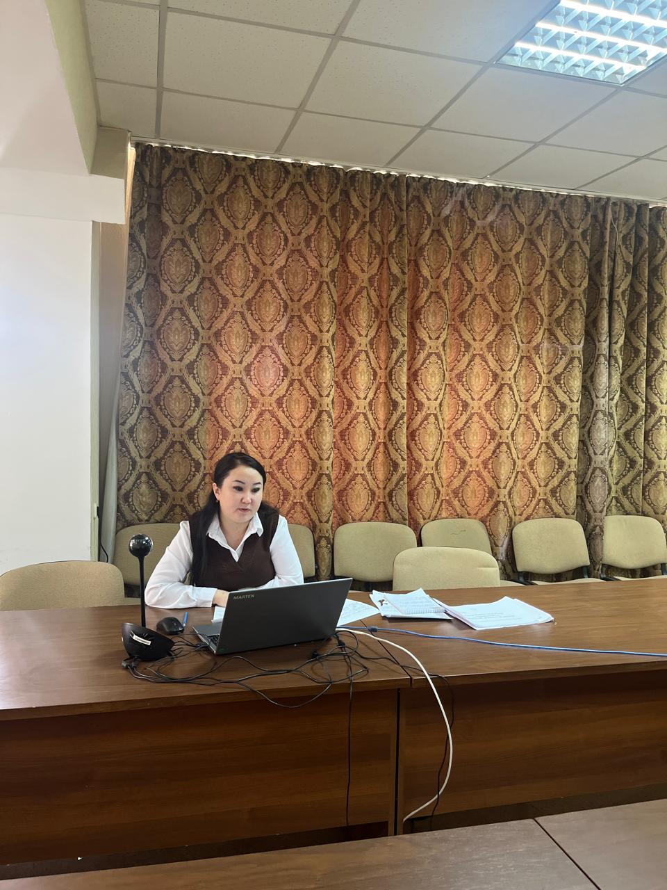 Департаменте Дүниежүзілік денсаулық сақтау ұйымының «Салауатты университеттер» жобасын енгізу бойынша онлайн семинар өтті