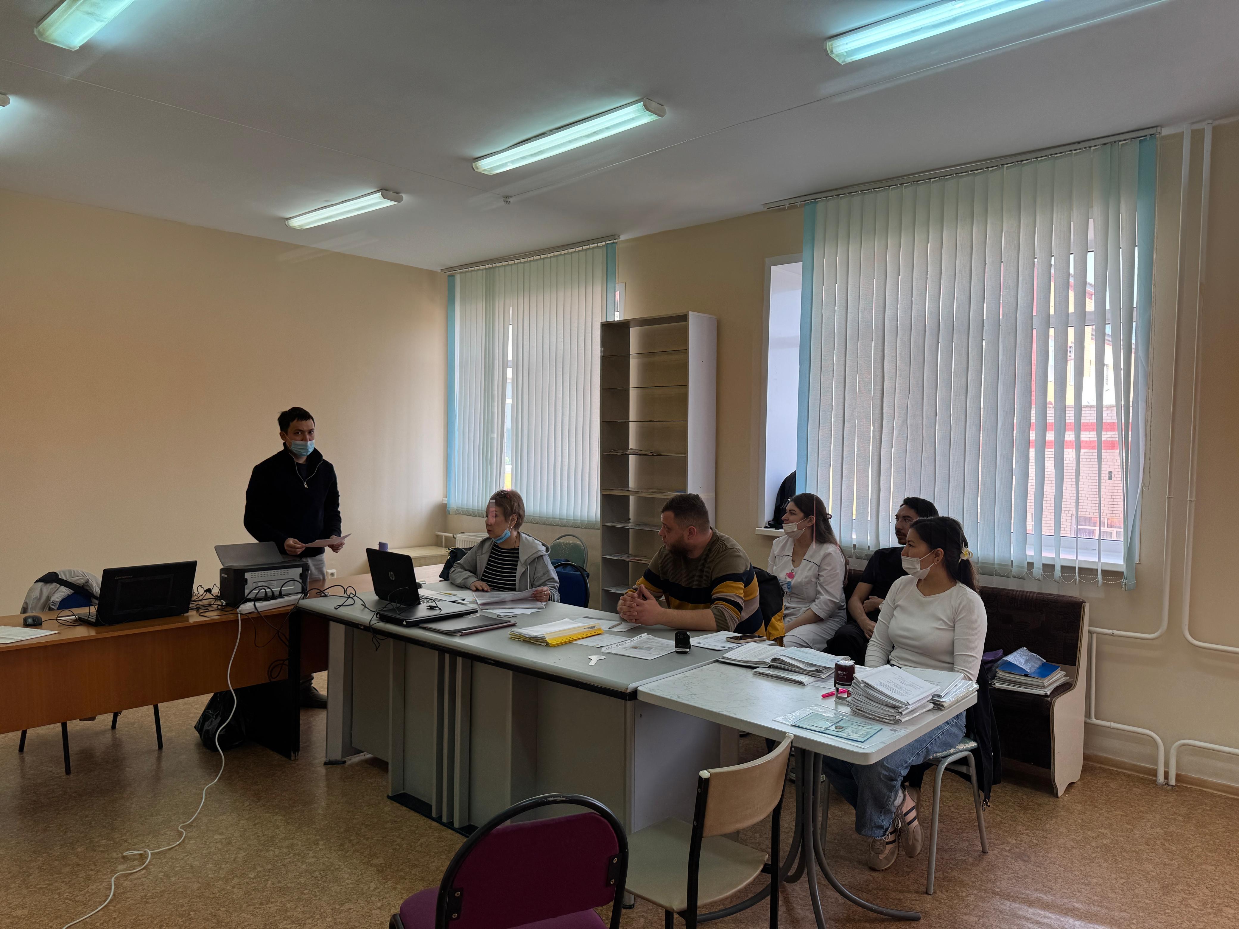 МӘС бөлімінің Железин ауданына көшпелі отырысы