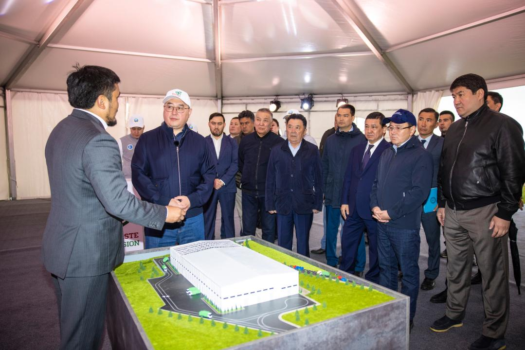 В Алматинской области дан старт строительству экологического индустриального объекта