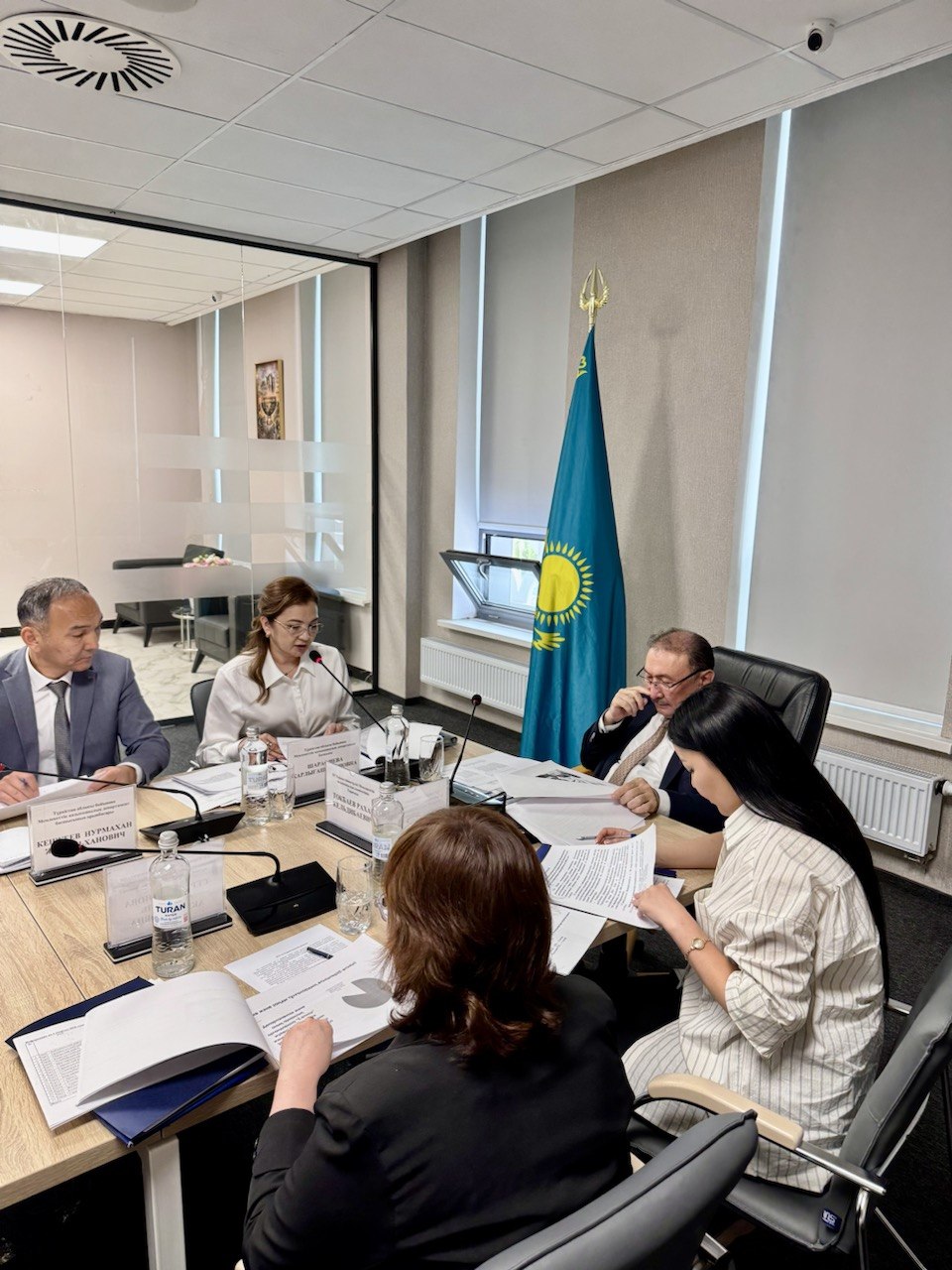 Алқа отырысы Түркістан облысы бойынша мемлекеттік қазынашылық департаментінде өтті