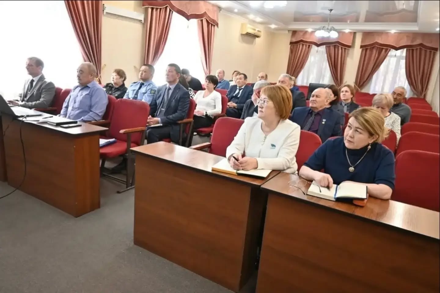 Сандықтау ауданының Қоғамдық кеңесінің отырысына қатыстым.