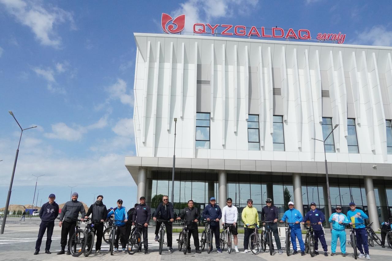 Қала тұрғындарына арналған жексенбілік велошеру өтеді. 🚴‍♂️