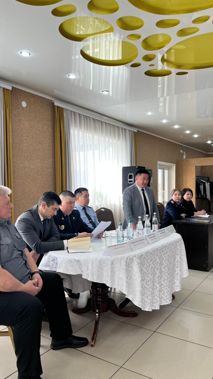 Ауылдағы заң мен тәртіп-қауіпсіздік пен жауапкершілік, еңбек және даму кепілі!