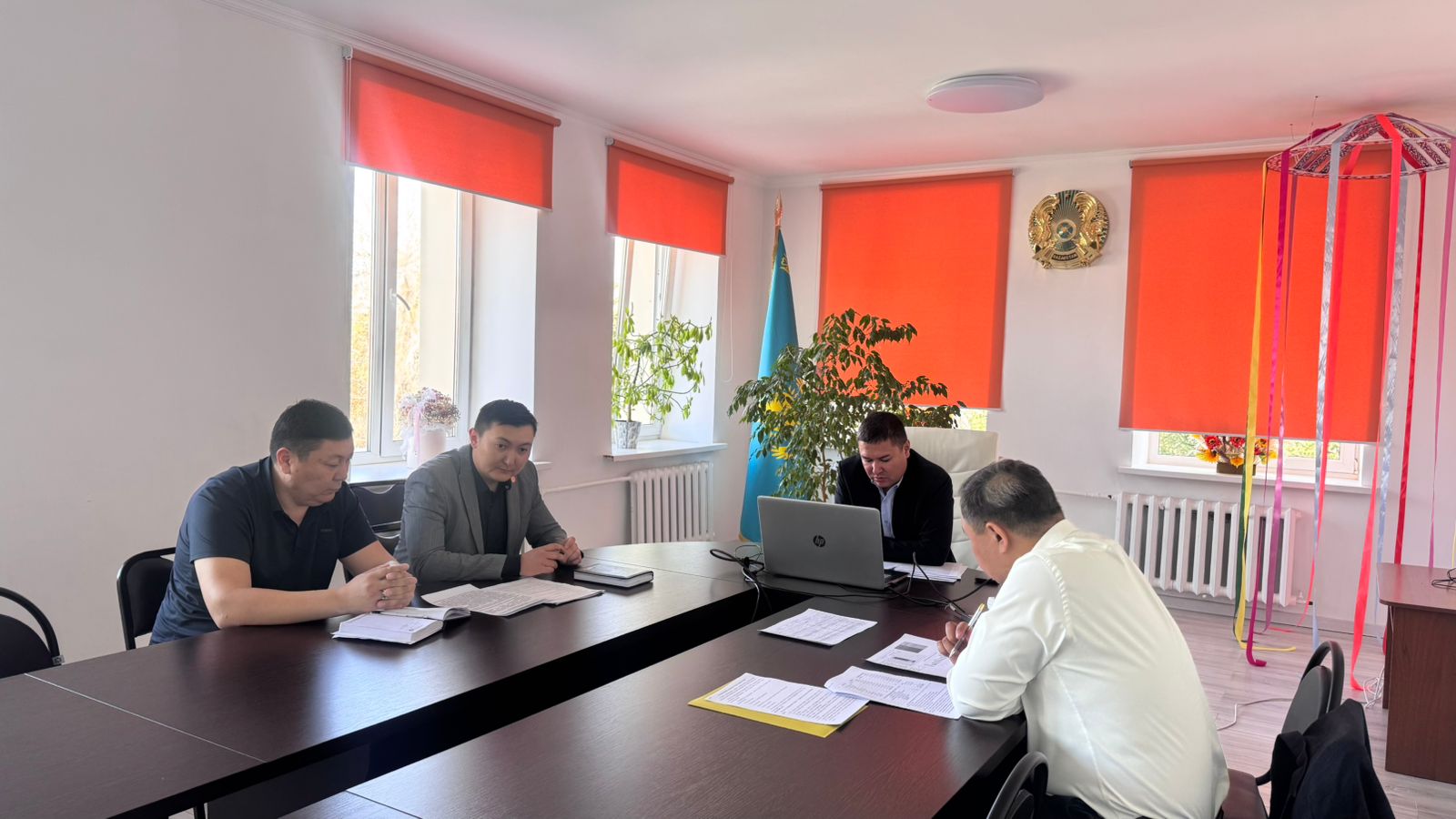 в зданий Управления сельского хозяйства  состоялась совещание