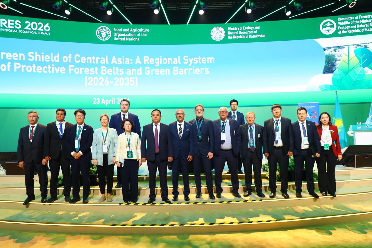 «Зелёный щит Центральной Азии»: новый этап регионального сотрудничества в борьбе с климатическими вызовами