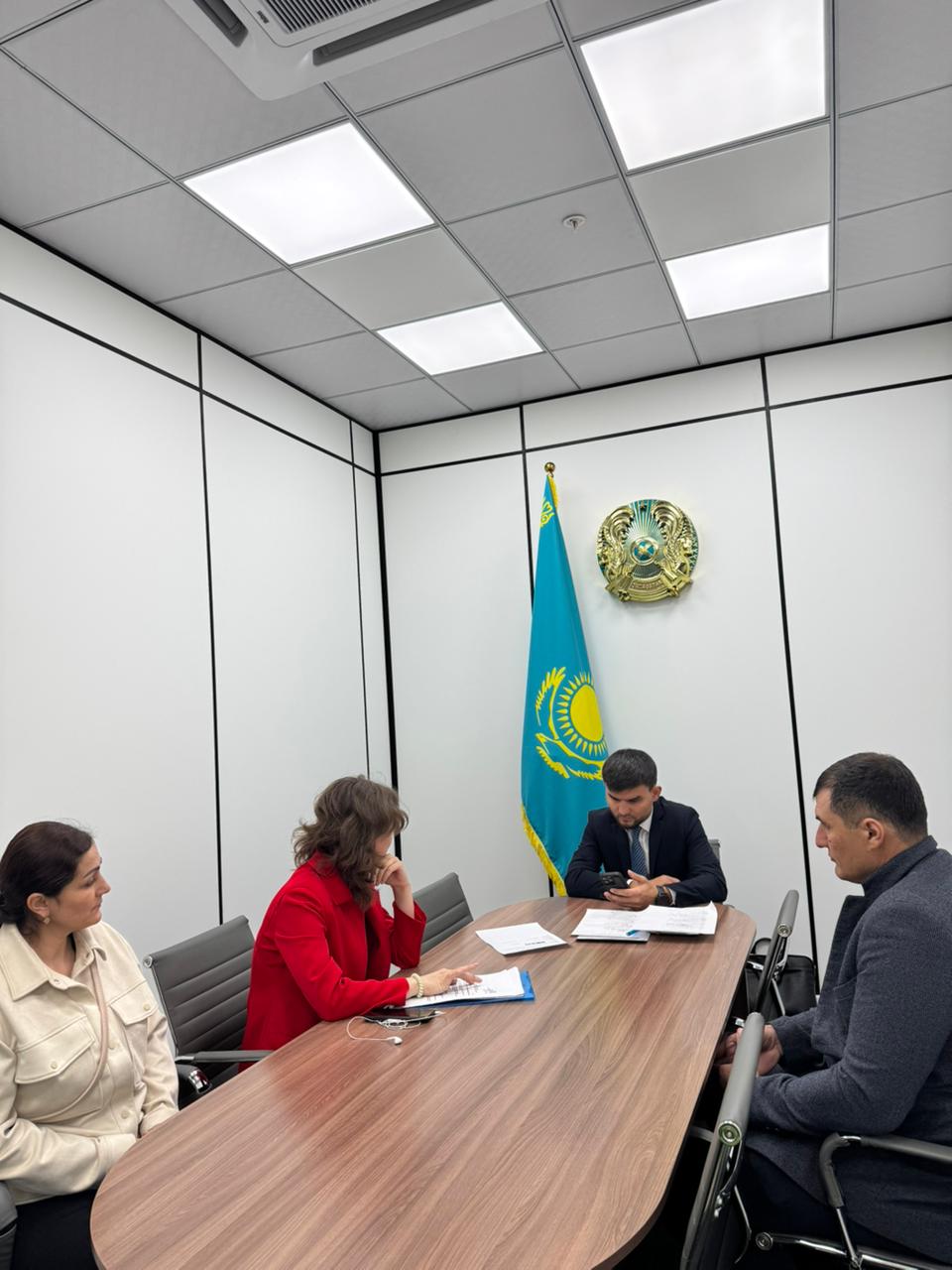 Басқарма басшысының орынбасары жеке қабылдау өткізді