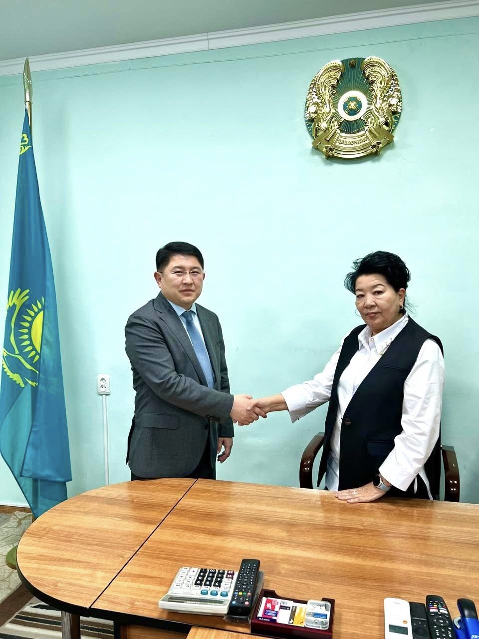 Т.Рысқұлов аудандық орталық ауруханасының бас дәрігері тағайындалды