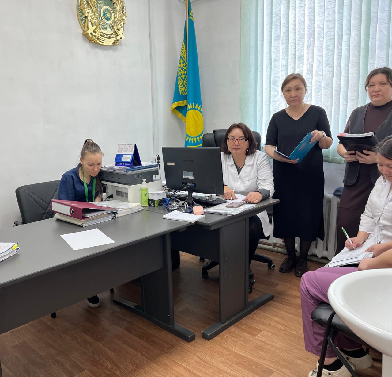 Абай облысы денсаулық сақтау басқармасының "Семей қаласының № 4 емханасы" ШЖҚ КМК ДКК семинар кеңес өткізілді