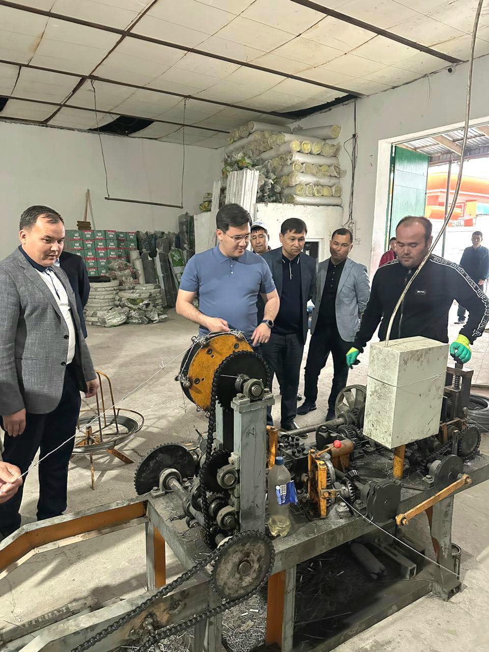 ТҮРКІСТАН: ЖЕТІСАЙДА СЫМТЕМІР ӨҢДЕЙТІН ЦЕХ ІСКЕ ҚОСЫЛДЫ