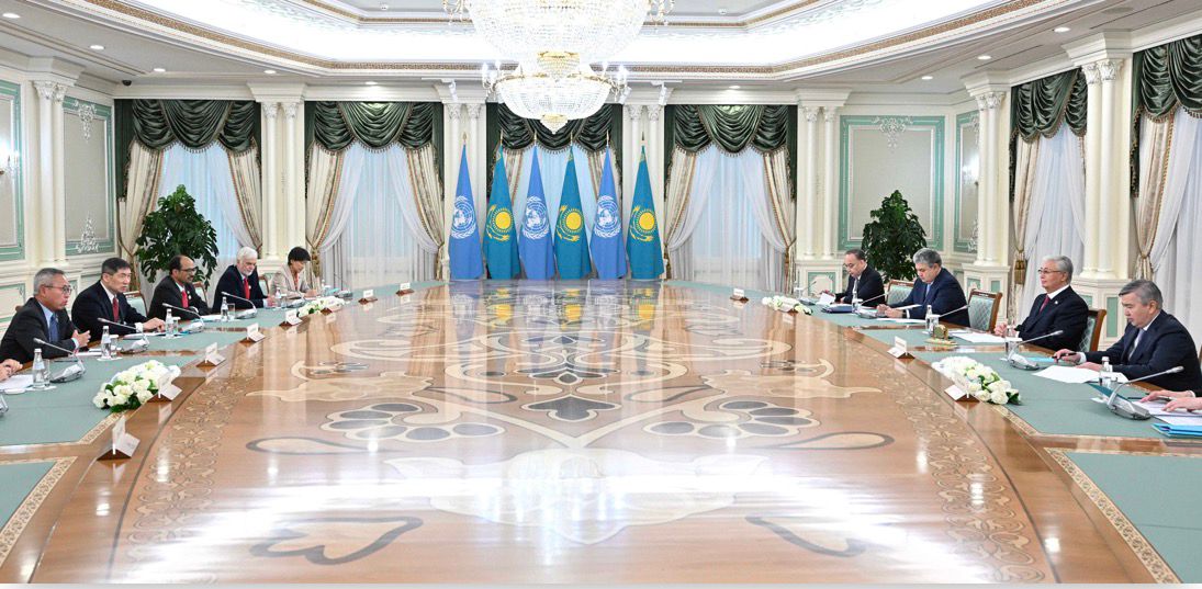 Мемлекет басшысы БҰҰ-ның жоғары өкілдер тобымен кездесті.