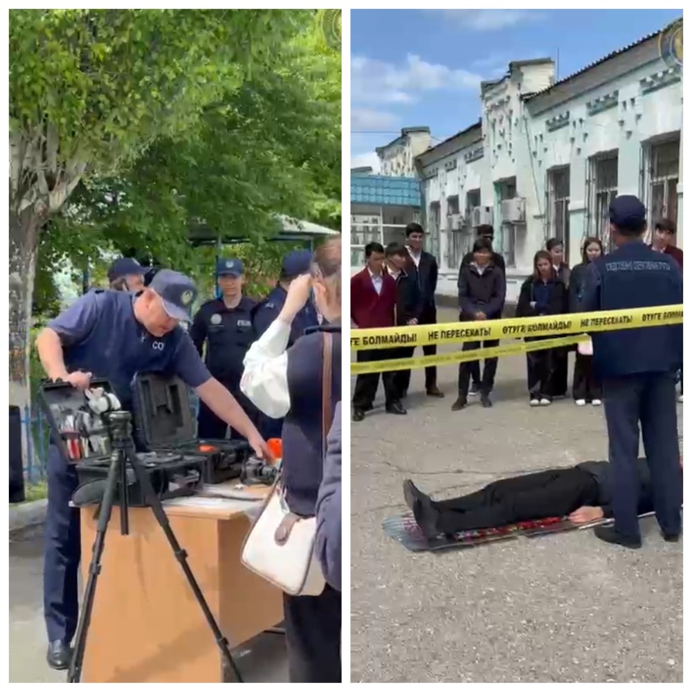 В отделе полиции на транспорте станции Туркестан прошёл «День открытых дверей»