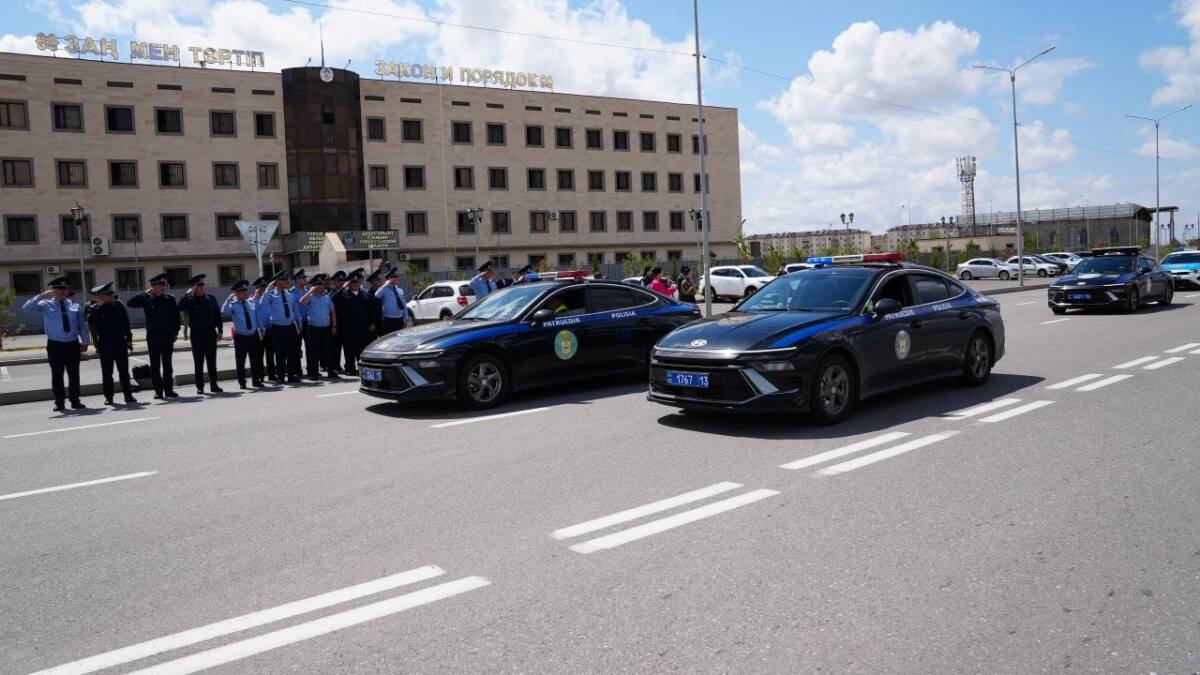 Түркістанға өзге өңірлерден полицейлер тәжірибе алмасу мақсатында барды&nbsp;