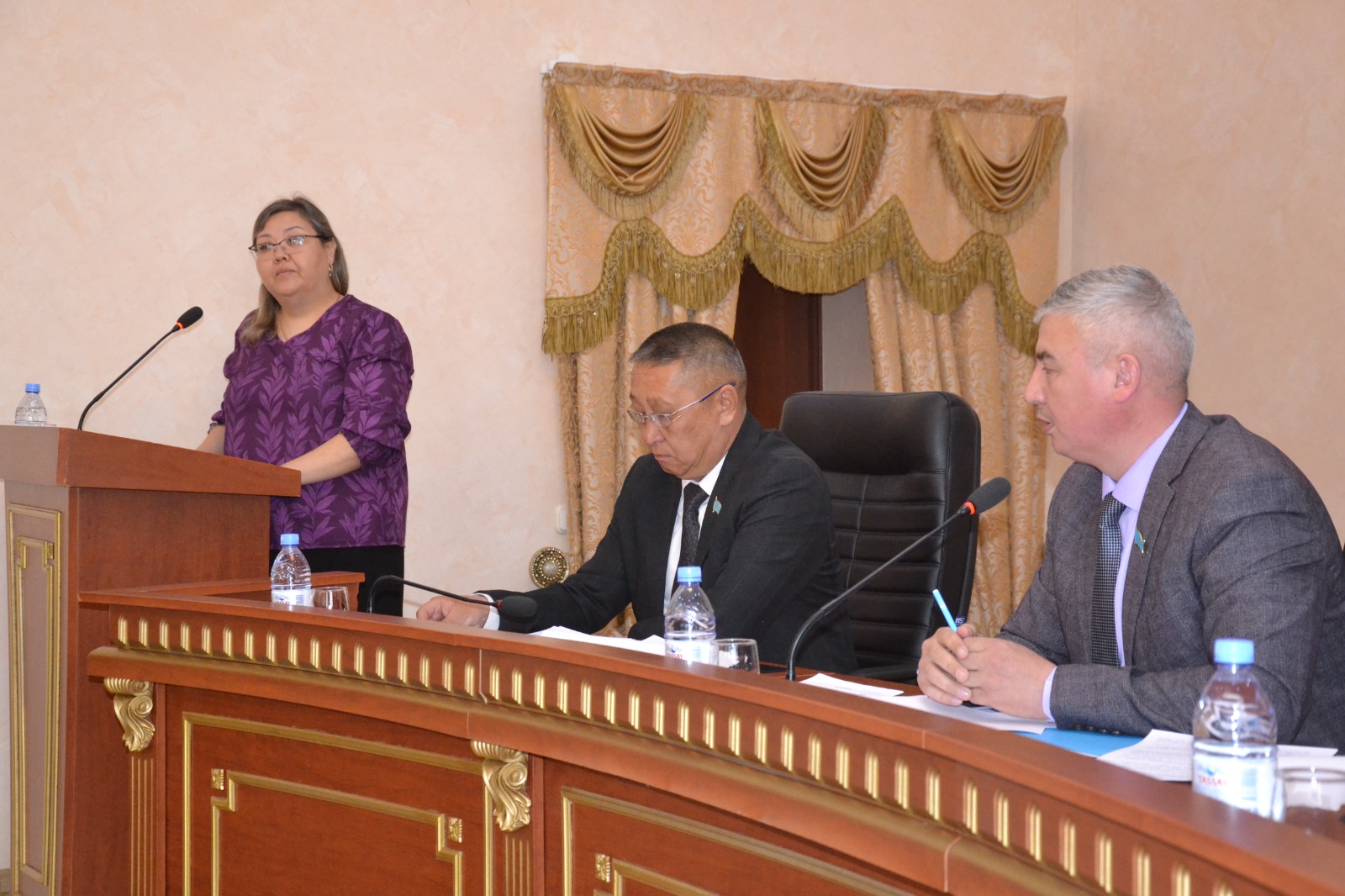 Депутаттар аудандық бюджеттің атқарылуын тыңдады