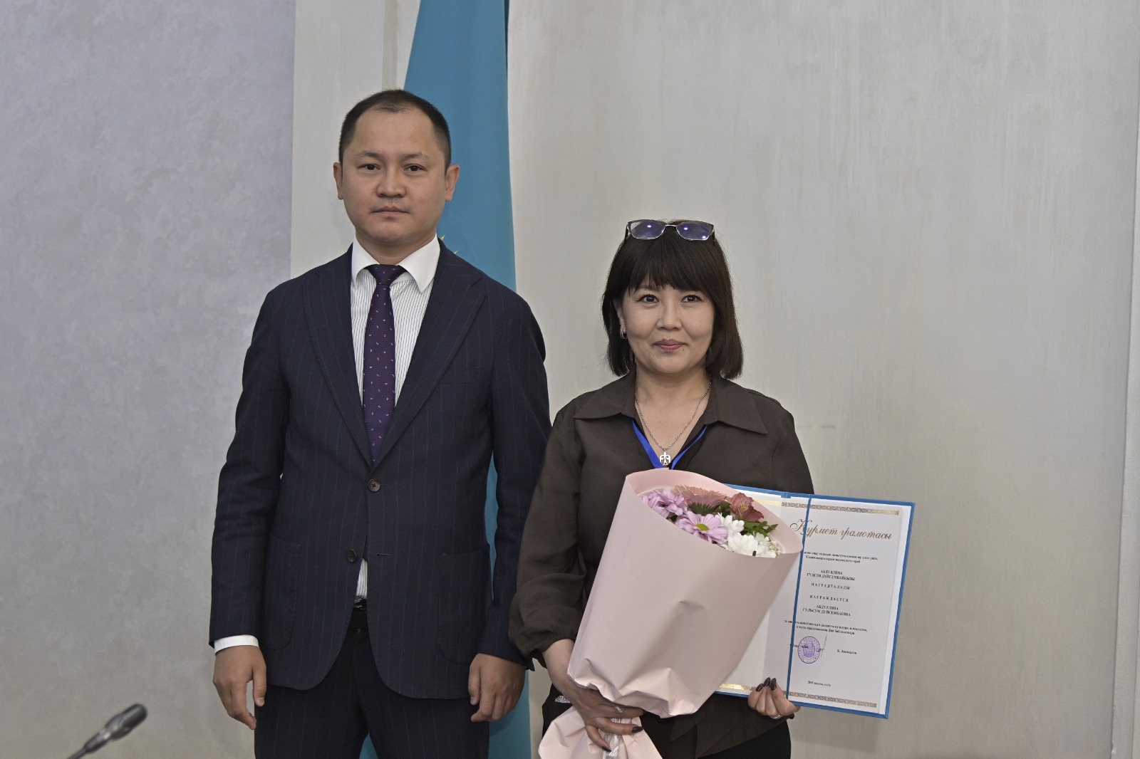 Өңірдің үздік кітапханашылары марапатталды