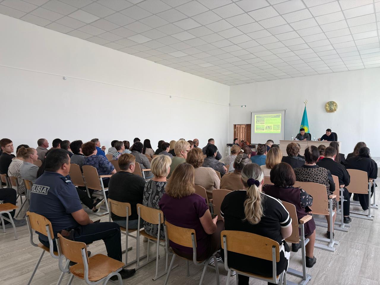 Ғ. Мүсірепов атындағы аудан әкімі Р. Анбаевтың халықпен кездесуі