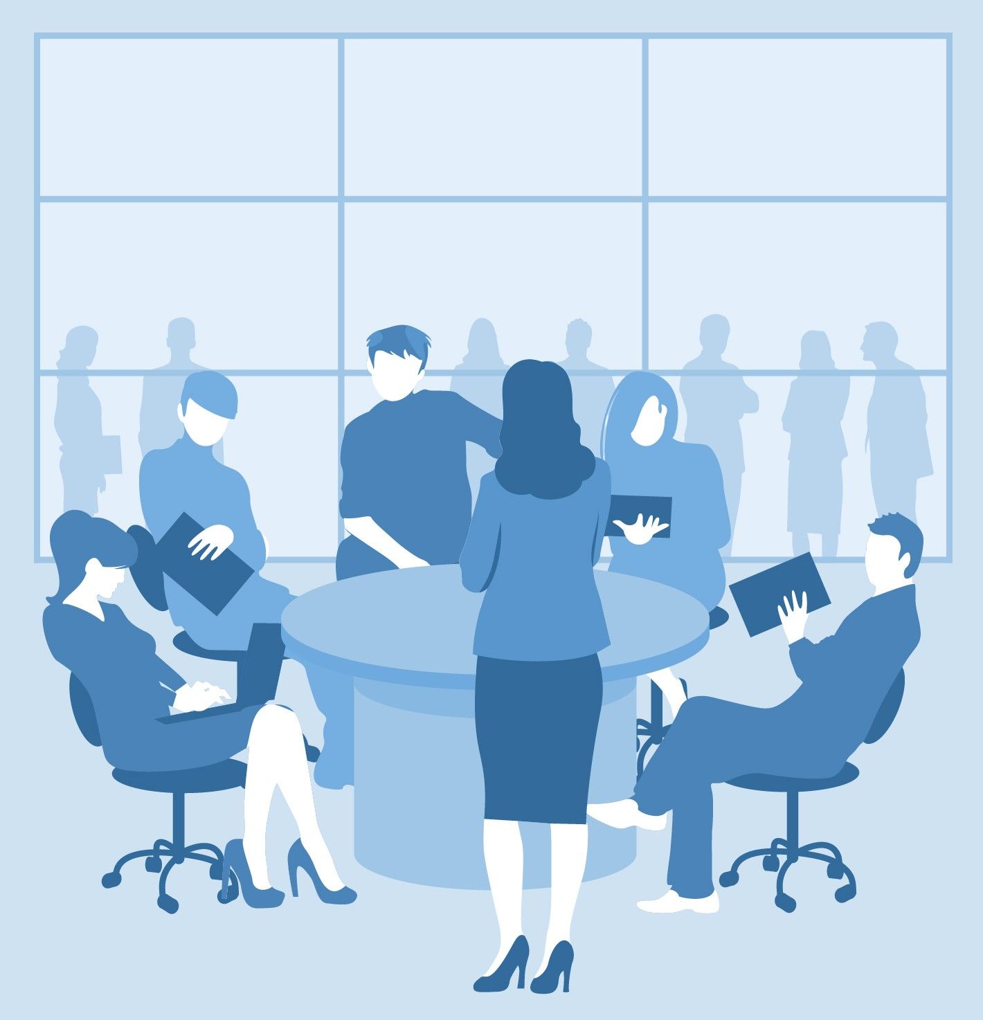 Үйдегі әлеуметтік көмек бөлімшесінің әлеуметтік қызметкерлерінің апта сайынғы жиналысы № 3