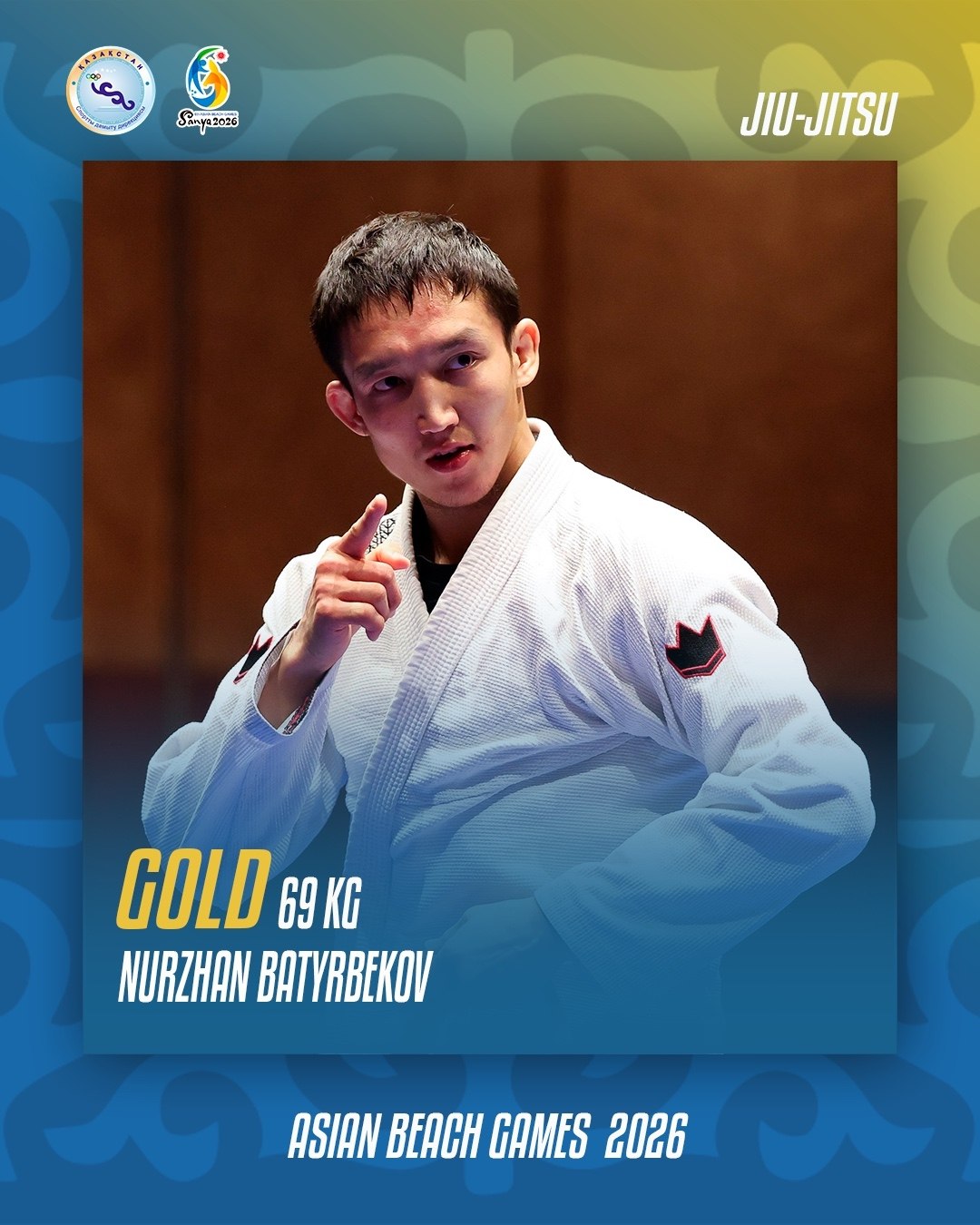 VI Азия жағажай ойындары: Қазақстан қоржынына алғашқы алтын медаль түсті