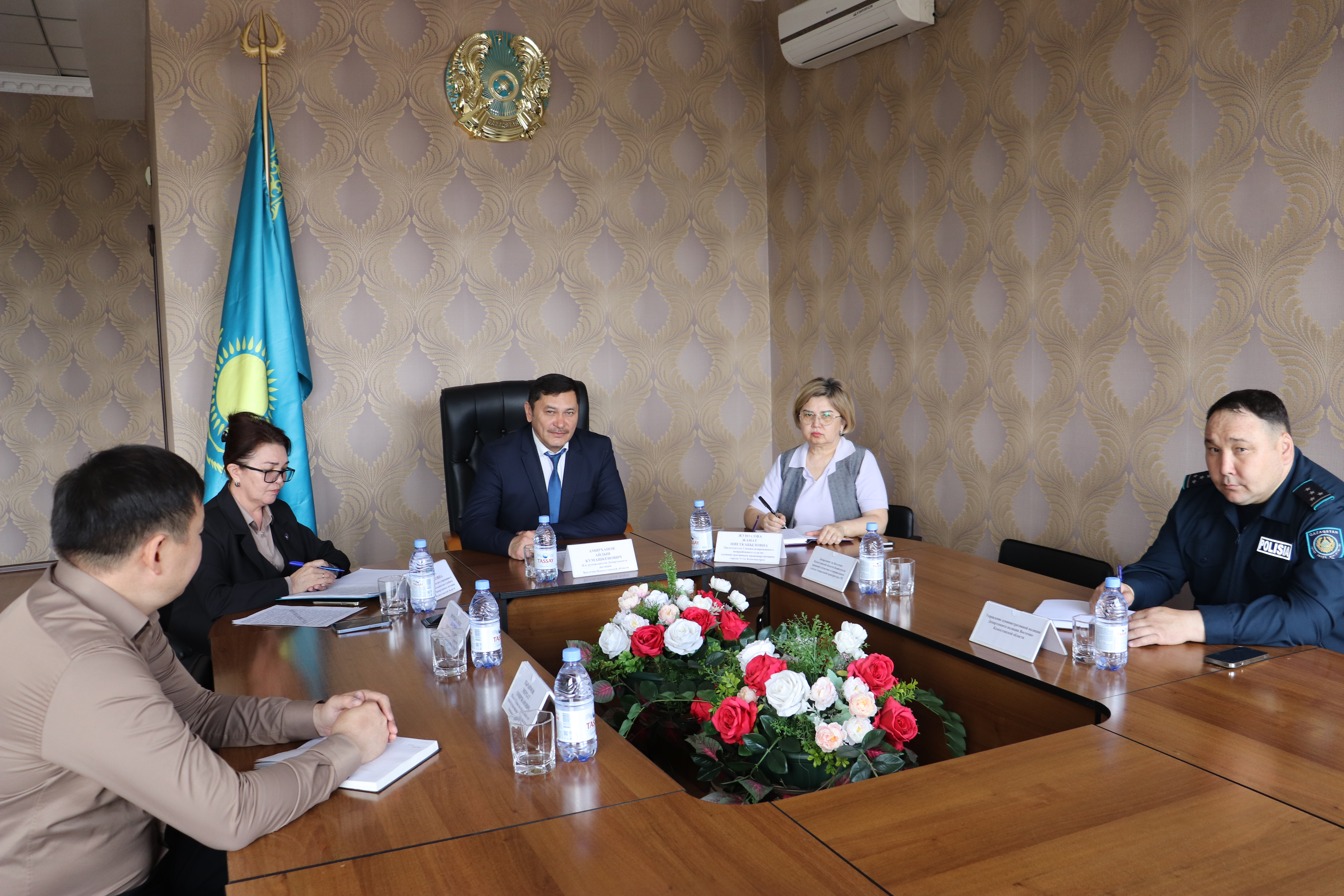 Жұмыс кеңесі өткізілді
