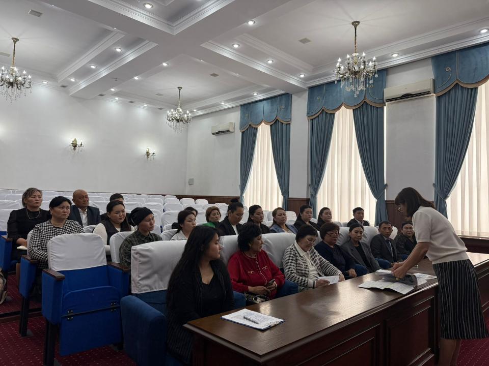 “Аудан әкімінің кездесулерін өткізу тәртібі” тақырыбында аудандық семинар-кеңес өткізілді