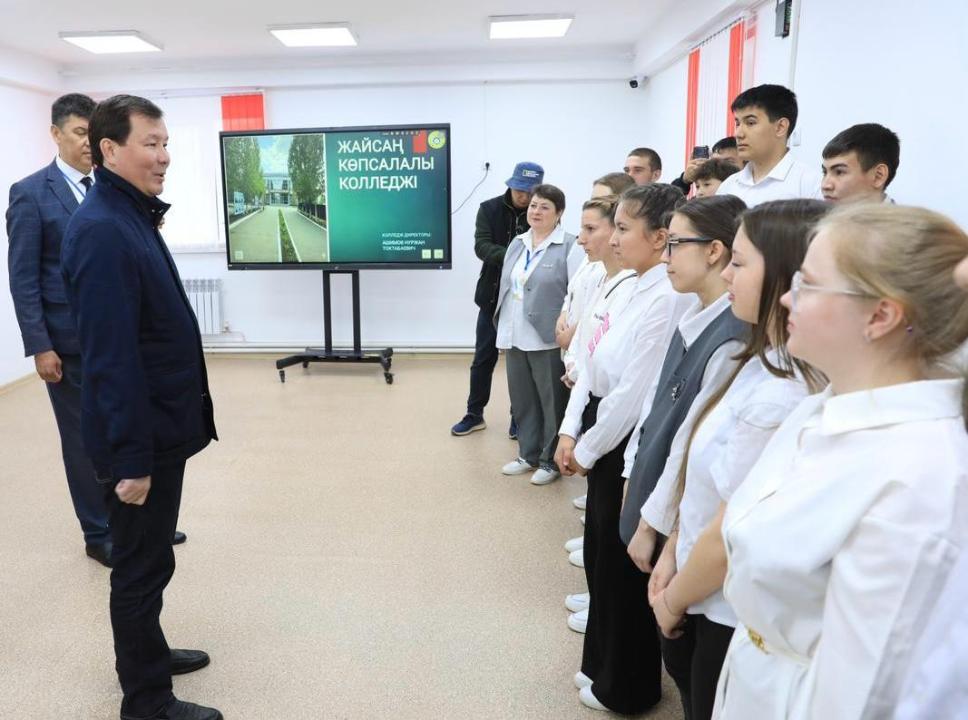 Жайсаңдағы білім беру ұйымдарының материалдық базасы жаңартылды