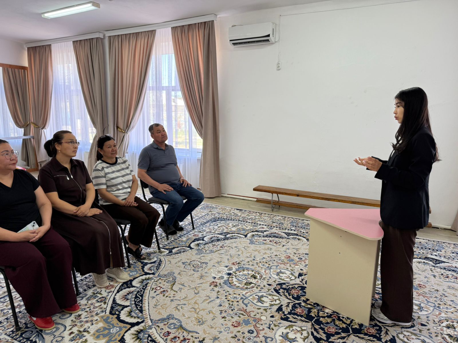 ЖОСПАРДАН ТЫС ТЕКСЕРУ ЖҮРГІЗІЛДІ