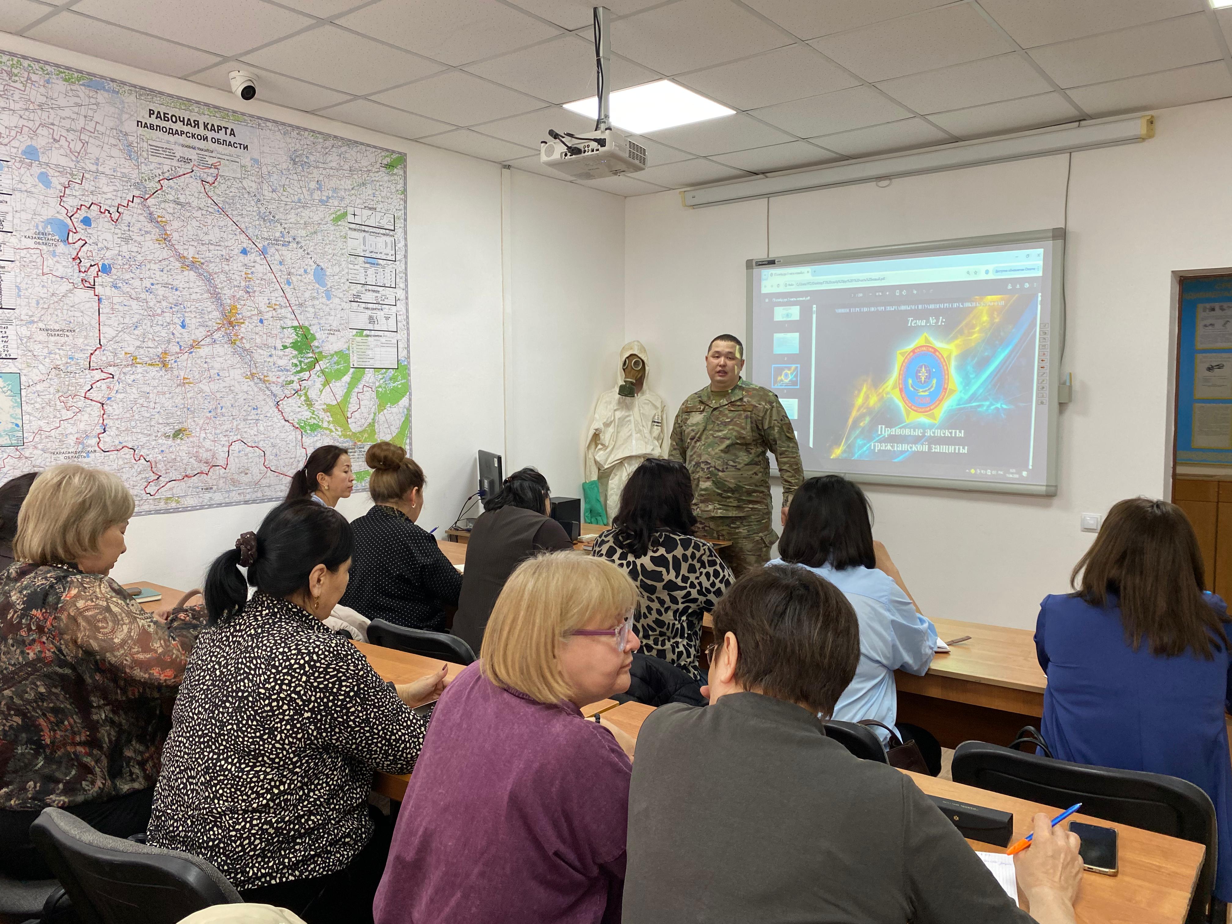 В ДЧС на постоянной основе проводится обучение по гражданской защите