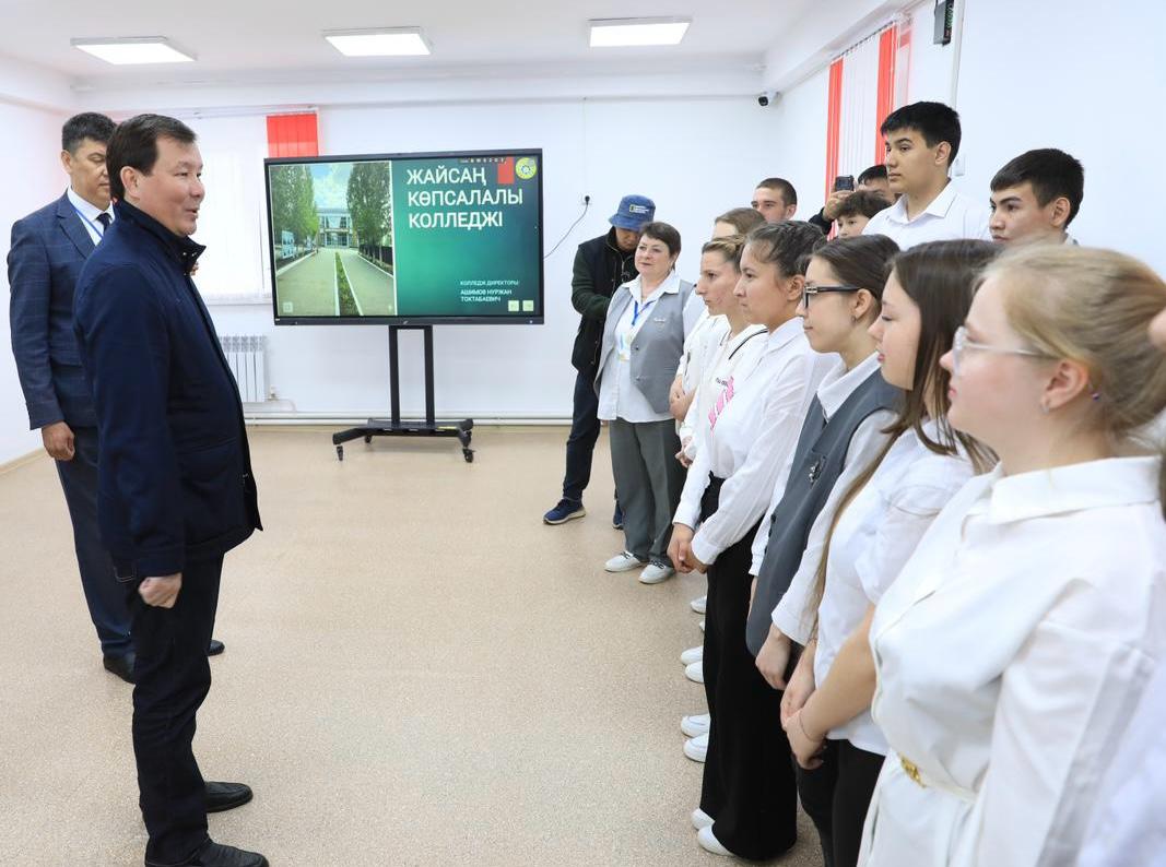 Жайсаңдағы білім беру ұйымдарының материалдық базасы жаңартылды