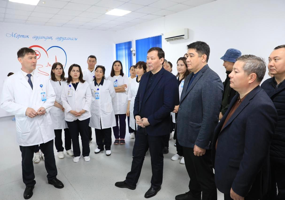 Бүгінде Мәртөк аудандық ауруханасында күрделі лапароскопиялық операциялар жасалуда