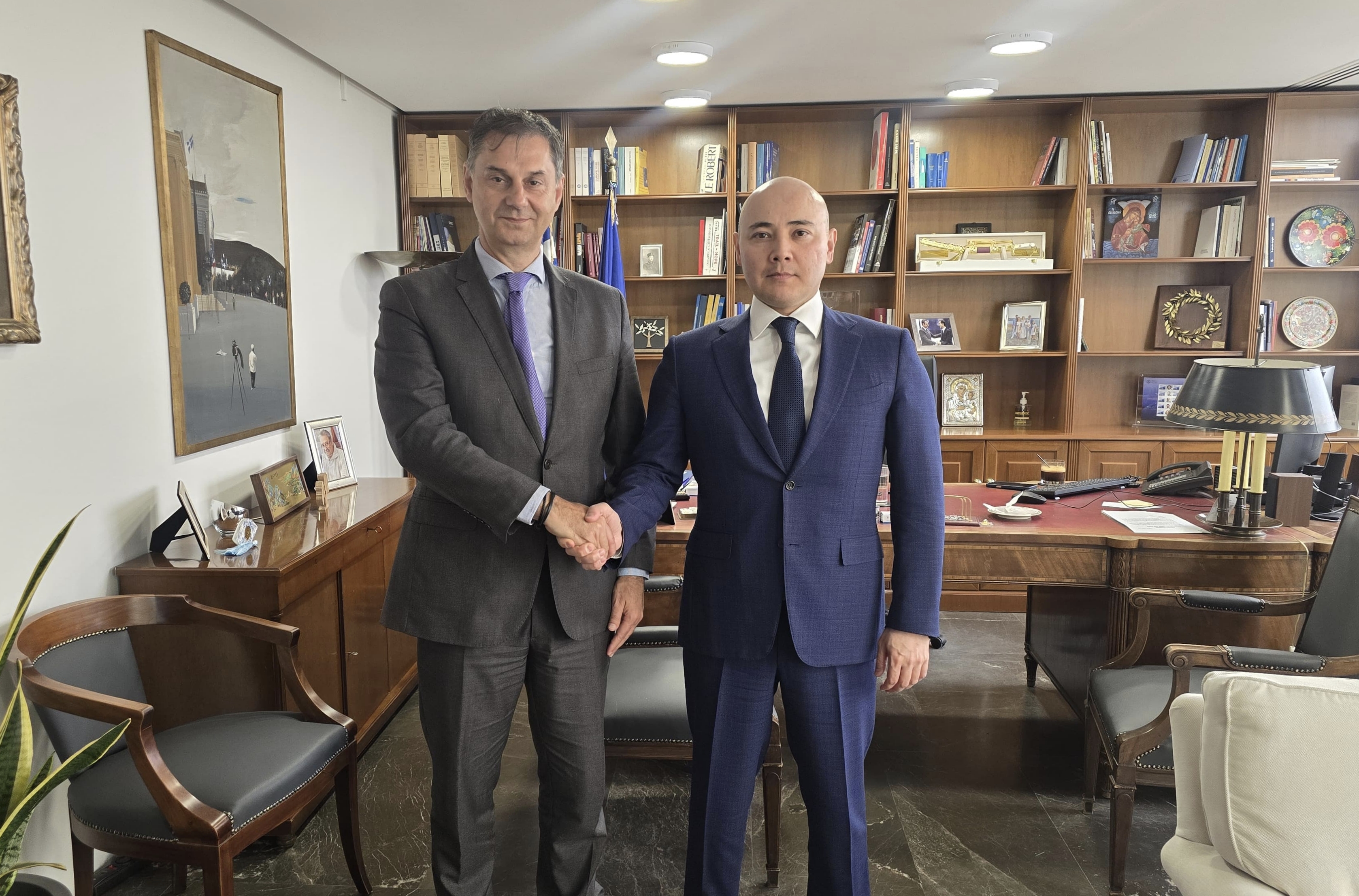 Казахстан и Греция формируют портфель совместных инвестпроектов