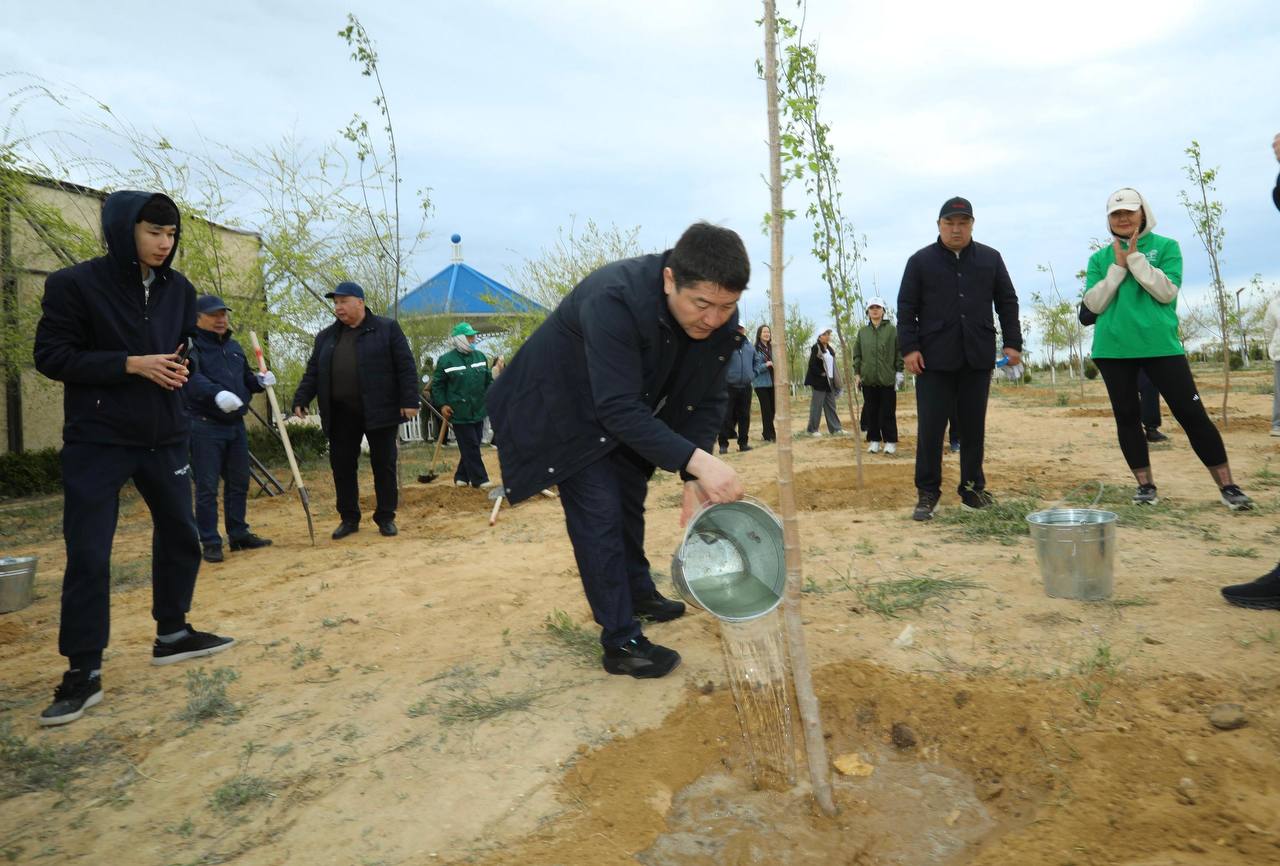 «Жасыл болашақ» сенбілігі Маңғыстаудың 12 мың тұрғынын біріктірді